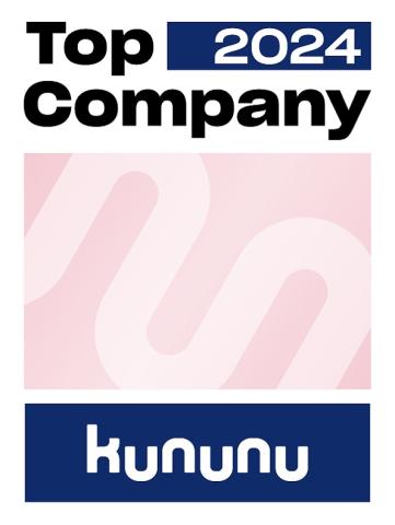 Siegel Kununu Top Company - Arbeitgeberbewertung
