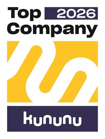 Auszeichnung Top Company 2026 von der Bewertungsplattform kununu